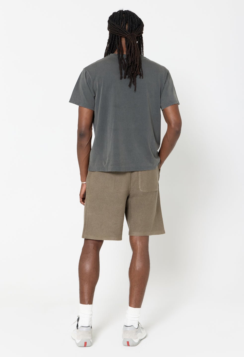 Reverse Terry Shorts / Washed Oak - Image 6