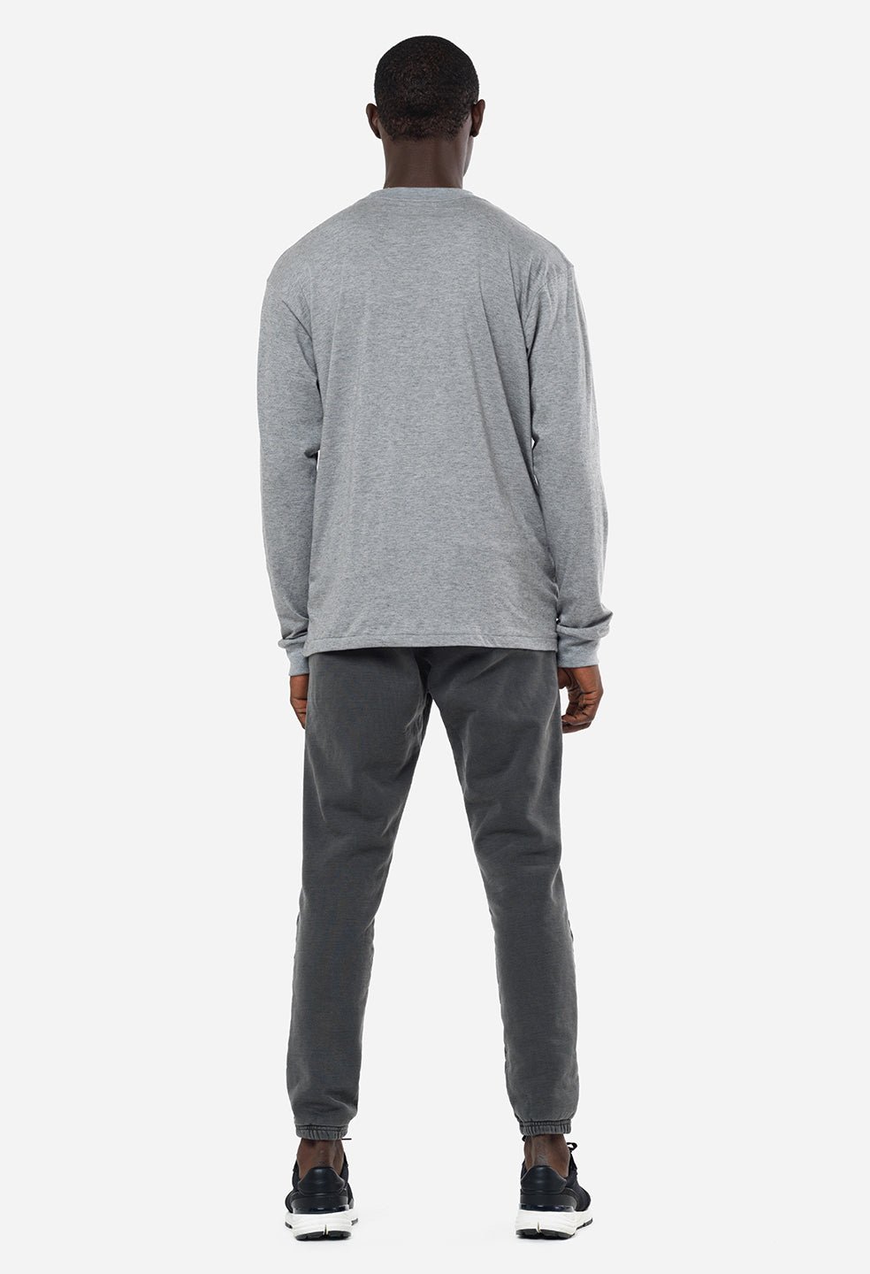 Cotton Cashmere Pullover / Grey - Image 5