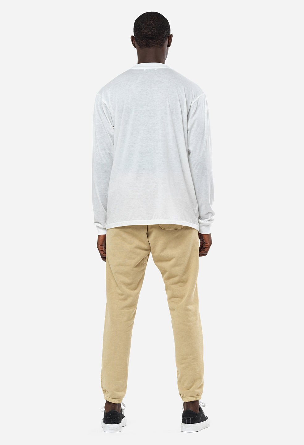 Cotton Cashmere Pullover / White - Image 5