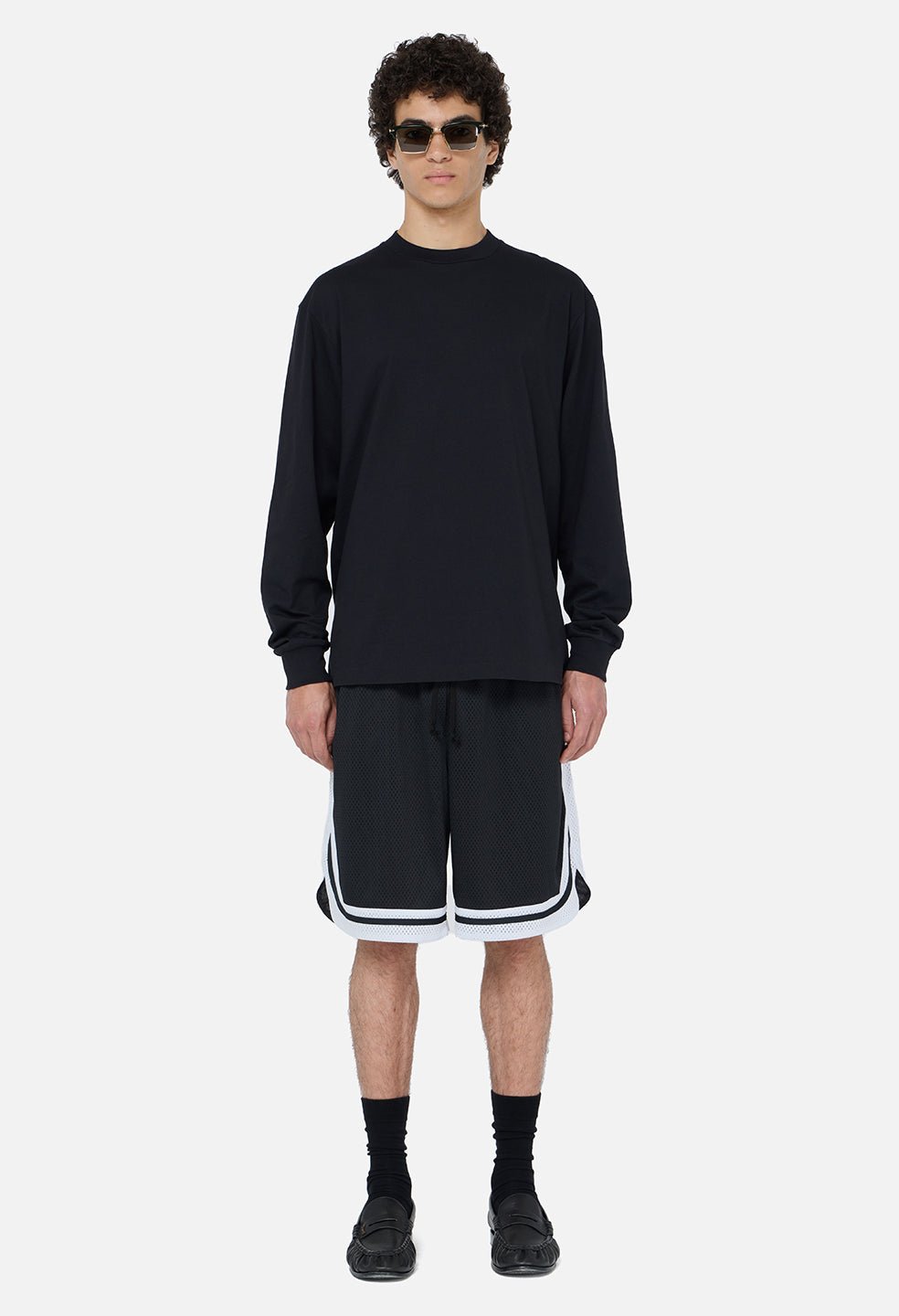 Core LS University Tee / Black - Image 3
