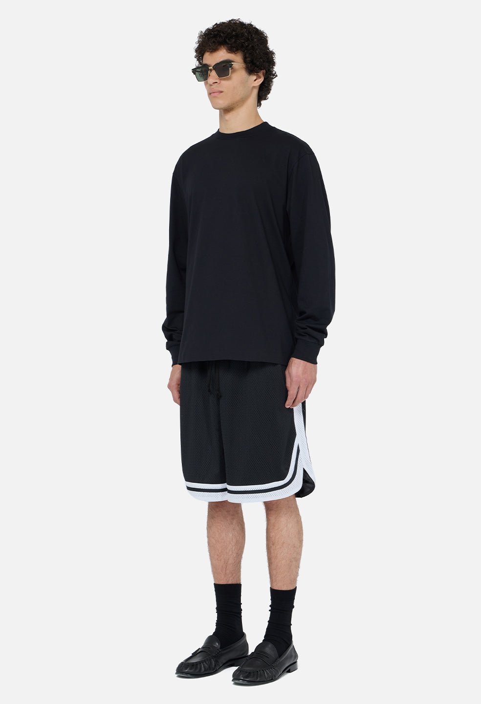 Core LS University Tee / Black - Image 4
