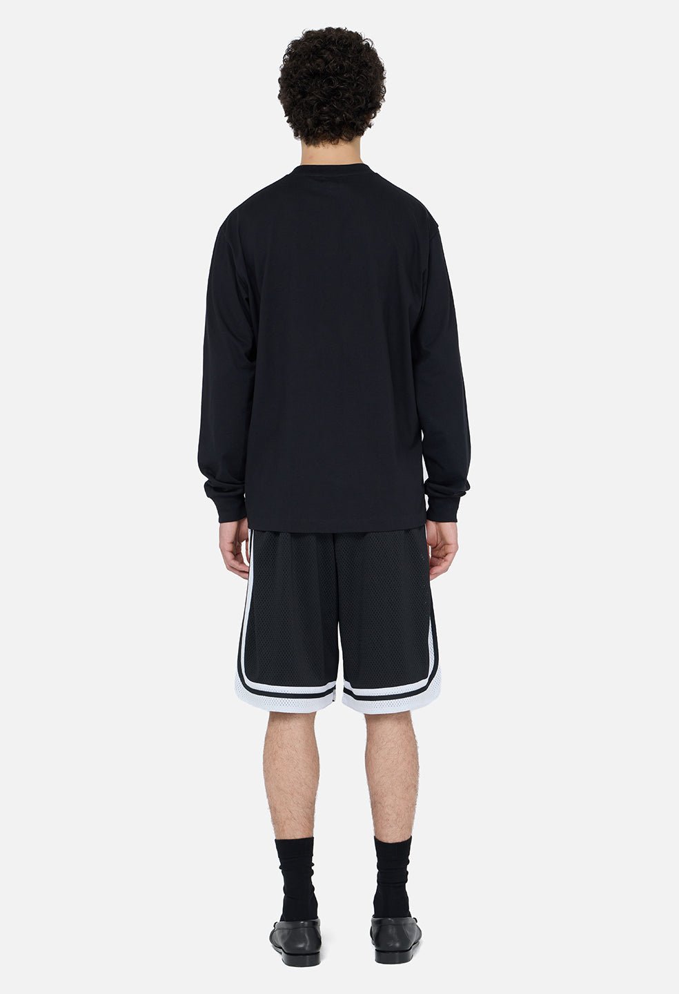 Core LS University Tee / Black - Image 5