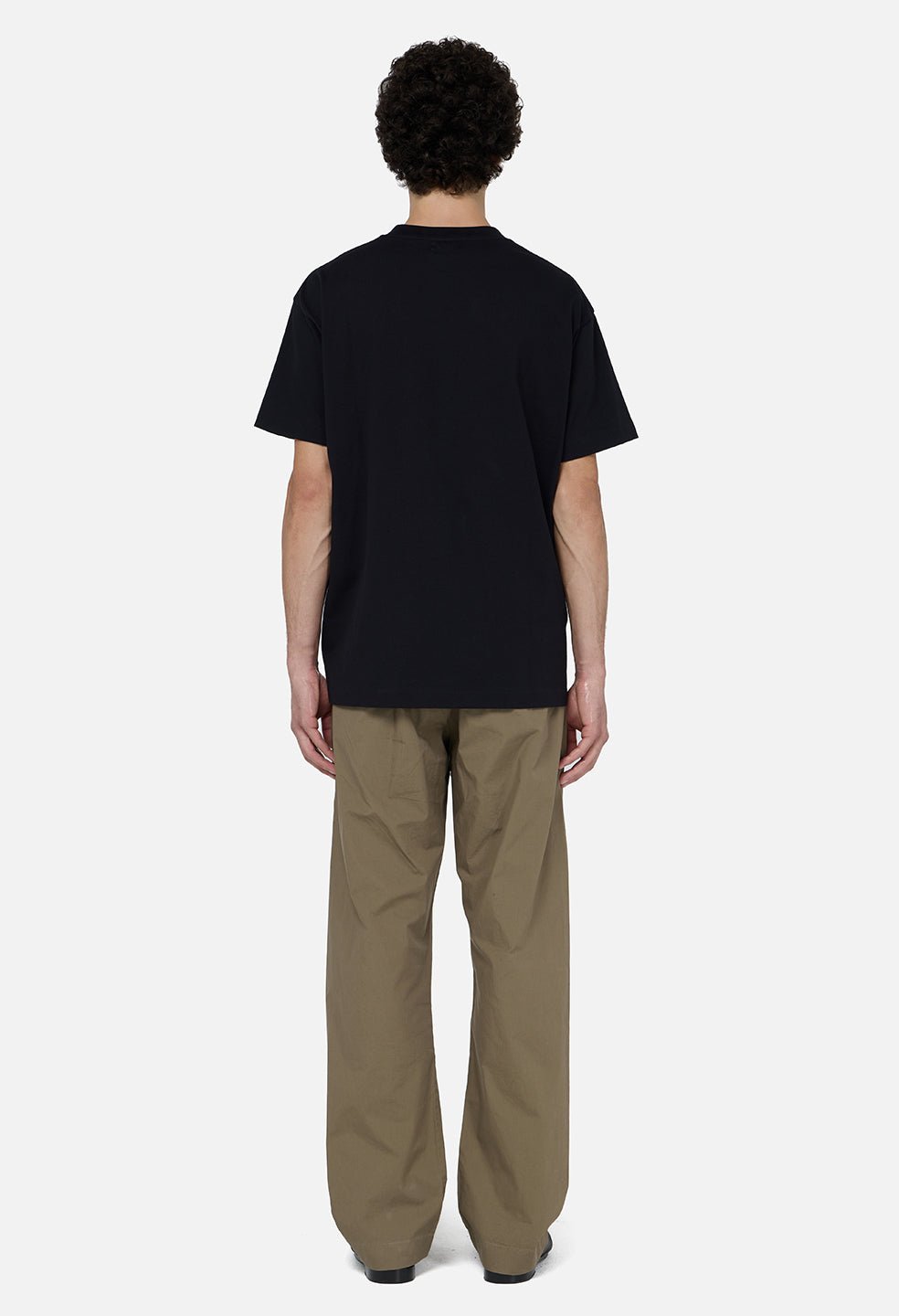 Cotton Easy Trouser / Mocha - Image 5