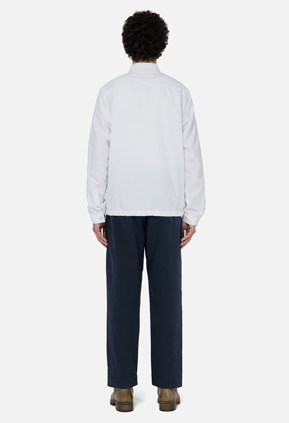 Vero Brushed Nylon Lounge Pant / Dark Navy - Image 5