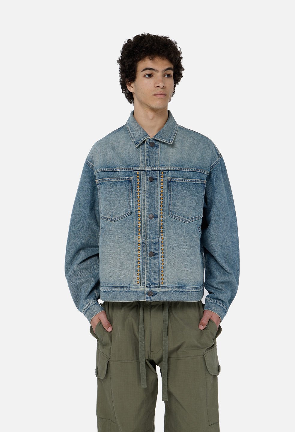 Western Denim Jacket / Crestone - Image 2