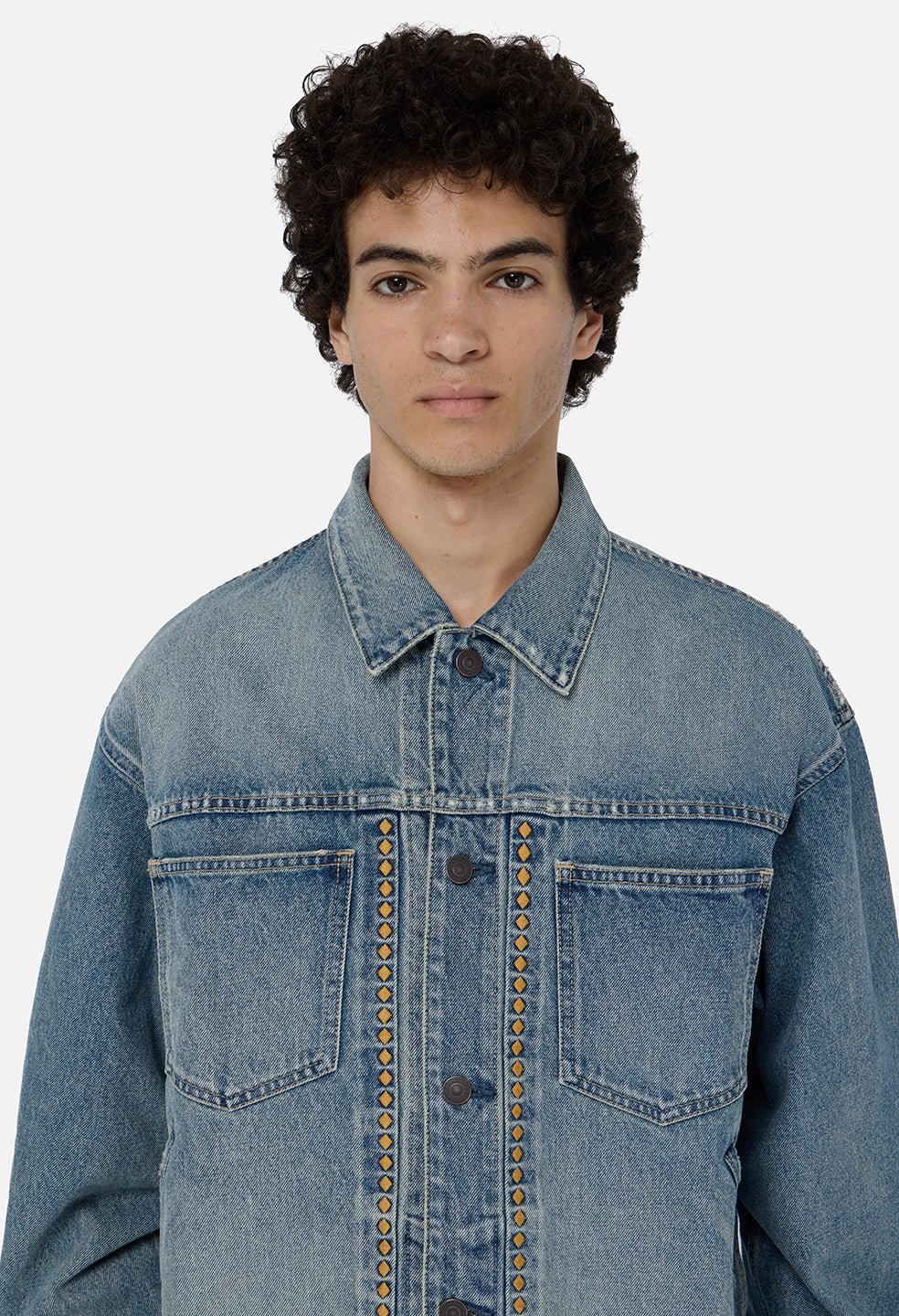 Western Denim Jacket / Crestone - Image 8