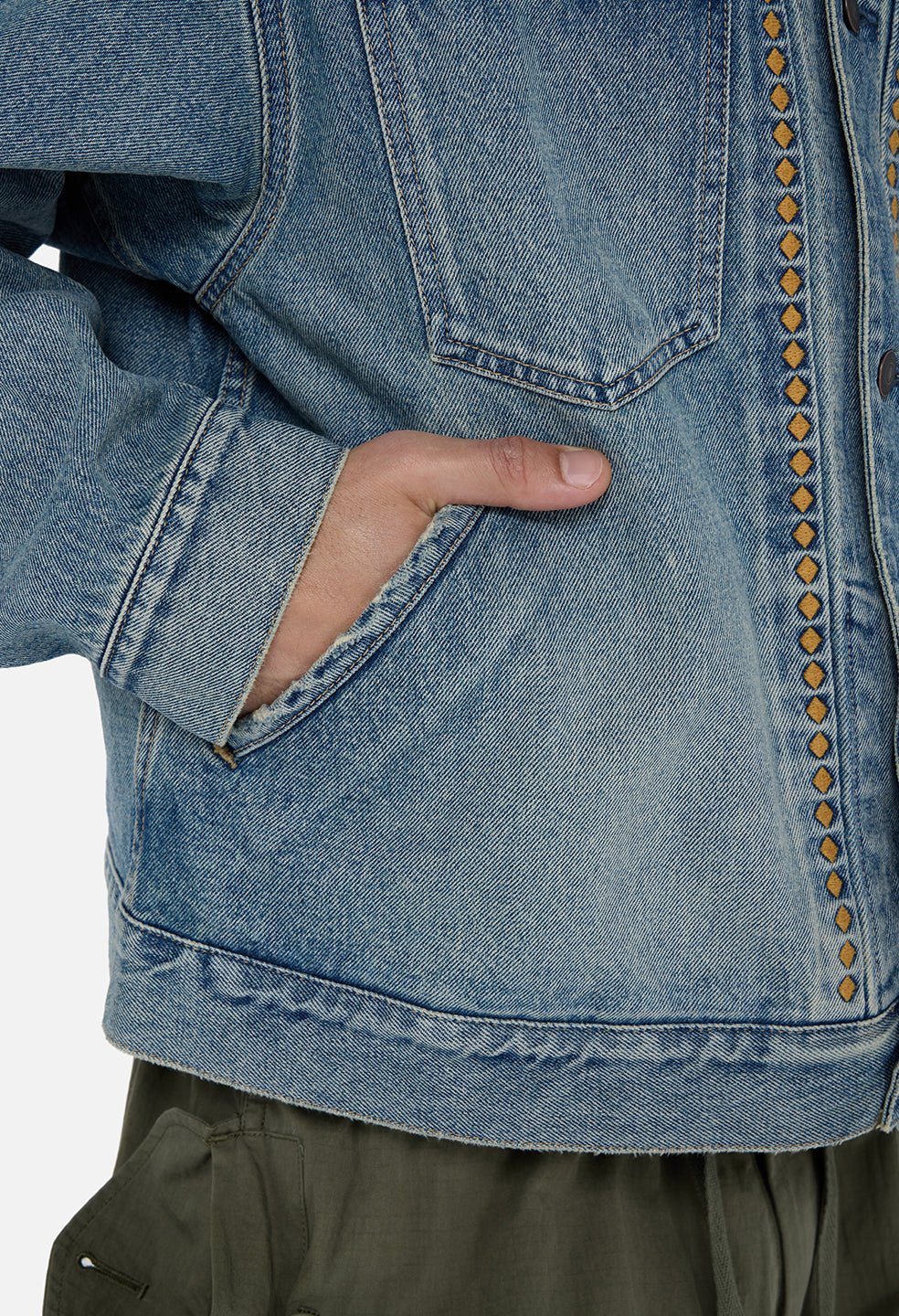Western Denim Jacket / Crestone - Image 7