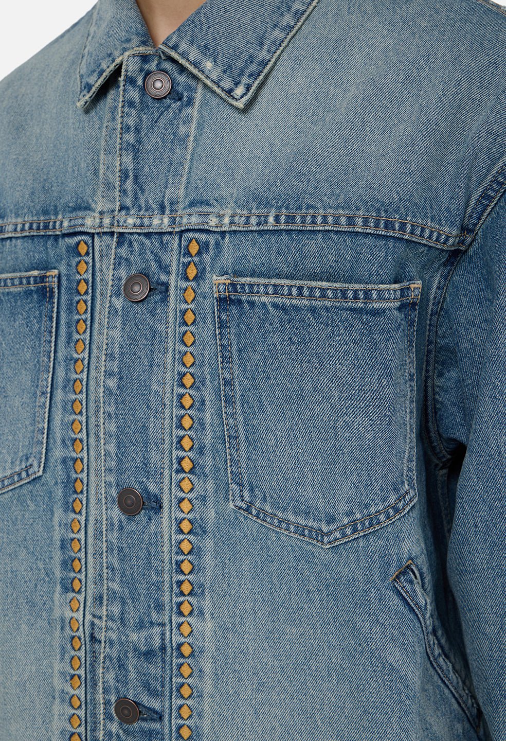 Western Denim Jacket / Crestone - Image 6