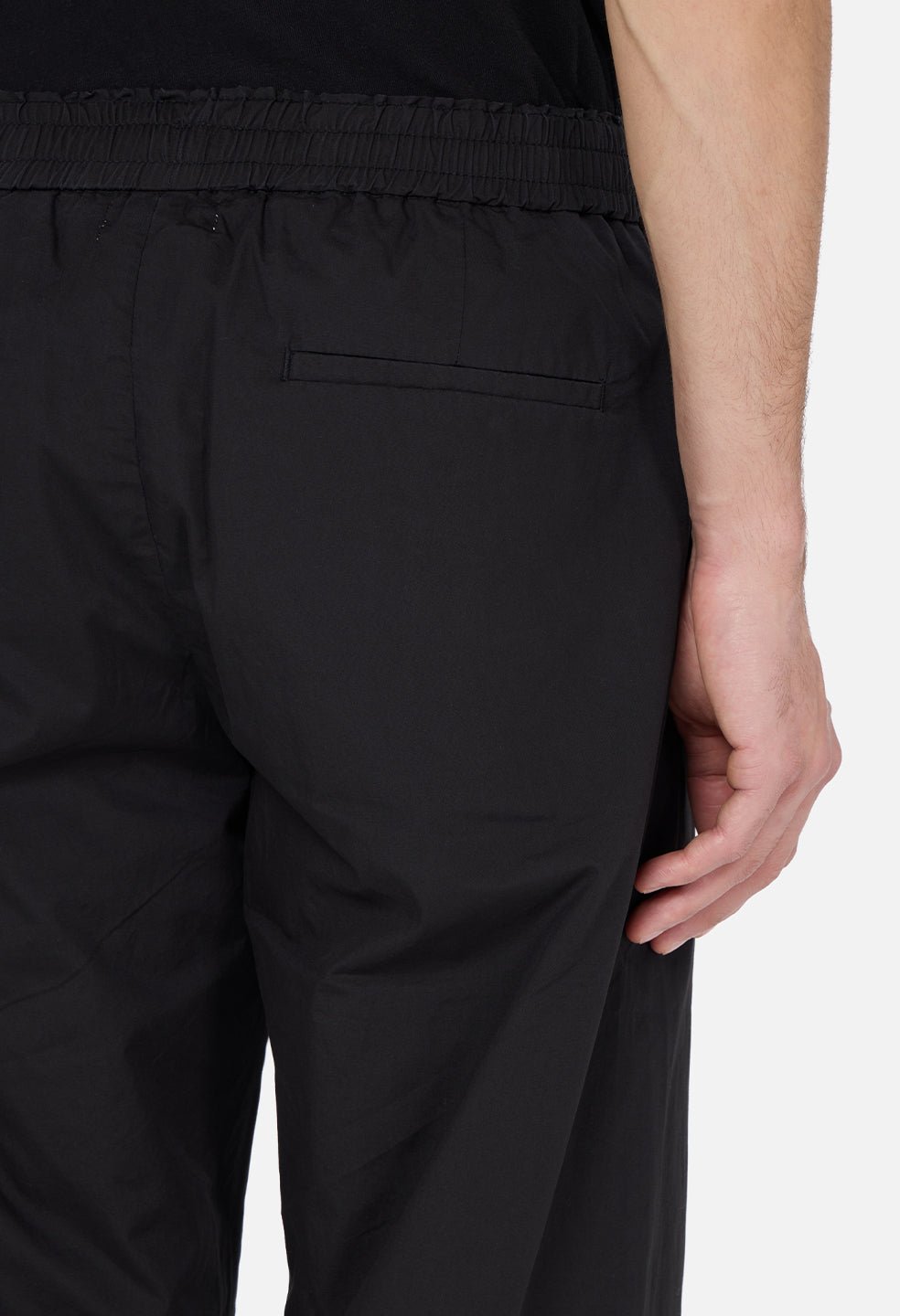 Cotton Easy Trouser / Black - Image 6