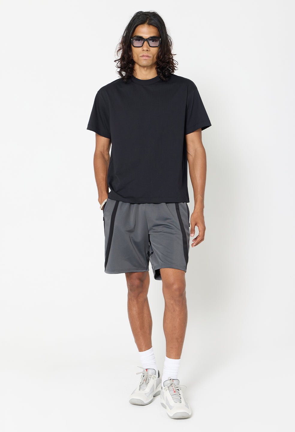 Tempo Short / Grey x Charcoal - Image 4