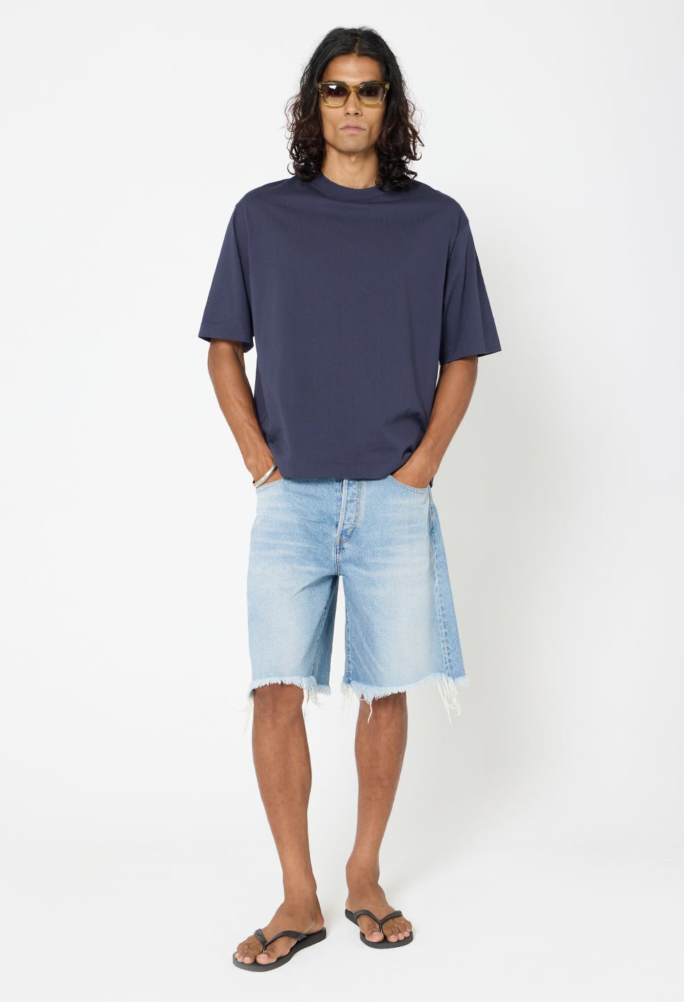 Core Hollywood Tee / Oxford Navy - Image 4