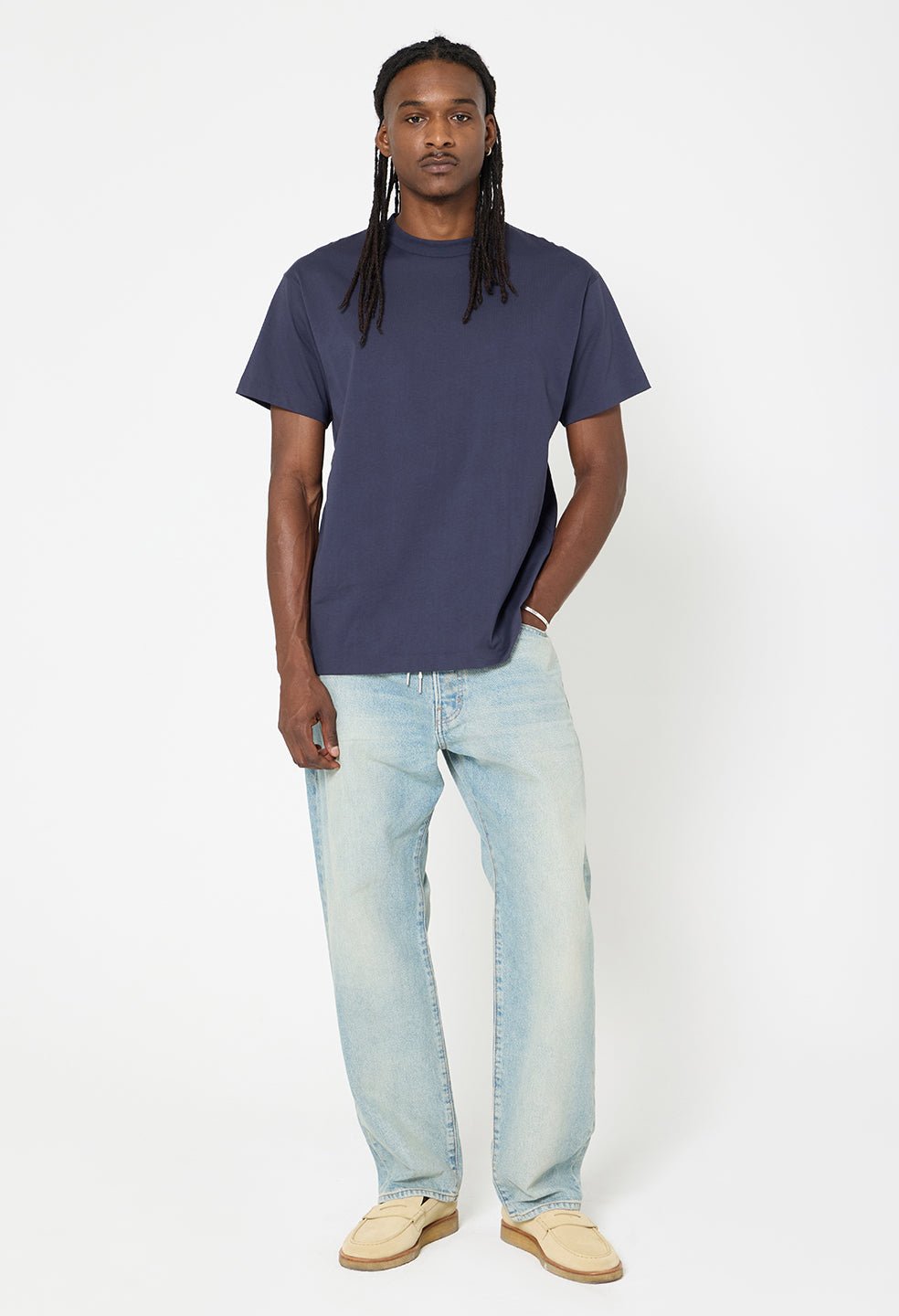 Core University Tee / Oxford Navy - Image 4