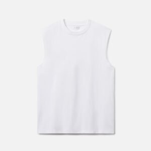 Air Spun Campus Cut-Off Tee / White