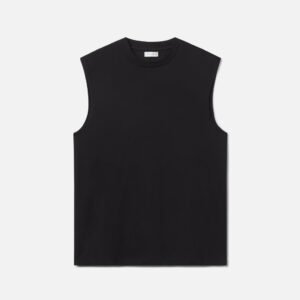 Air Spun Campus Cut-Off Tee / Black