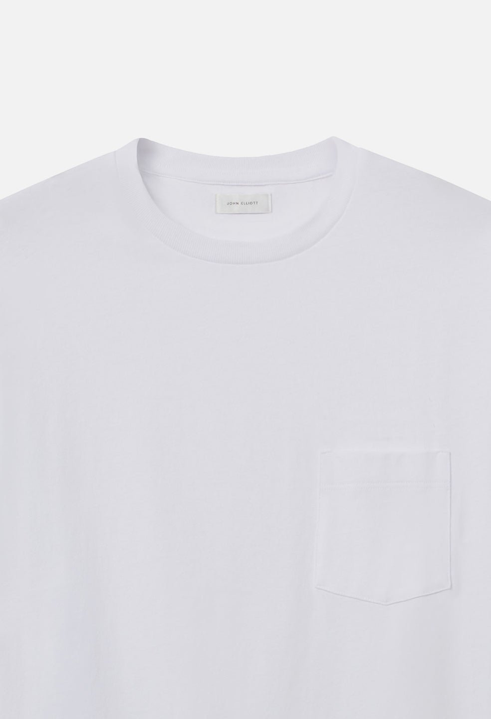 Air Spun Beach Pocket Tee / White - Image 3