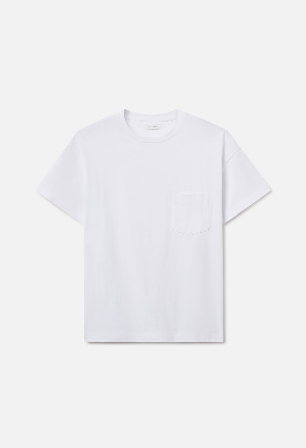 Air Spun Beach Pocket Tee / White