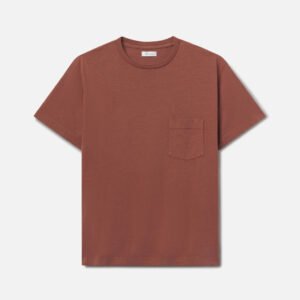 Air Spun Beach Pocket Tee / Rust