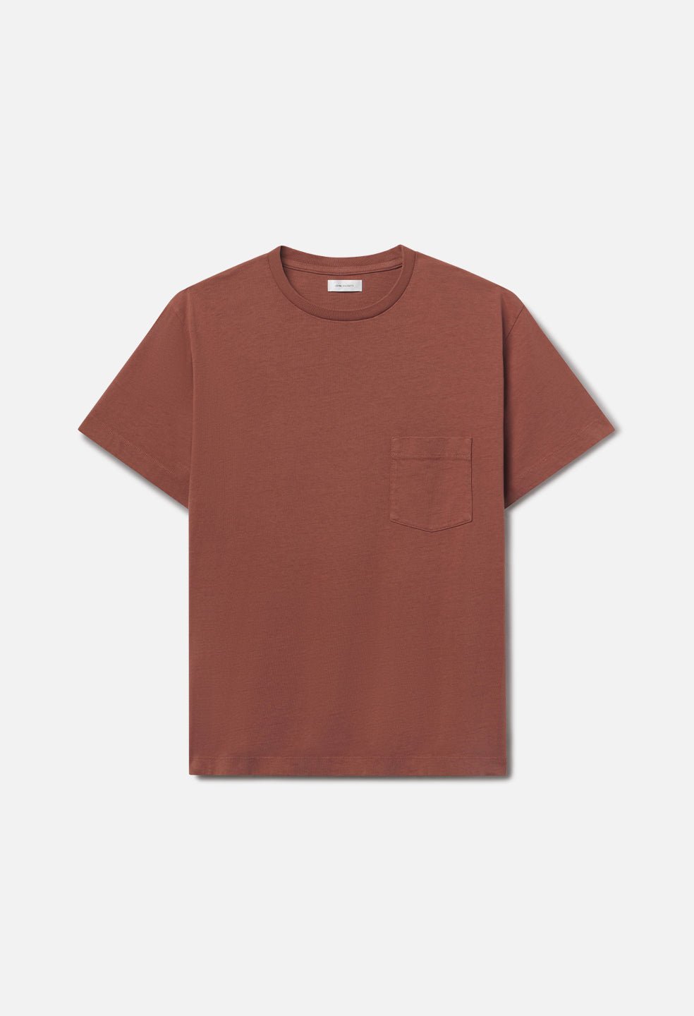 Air Spun Beach Pocket Tee / Rust