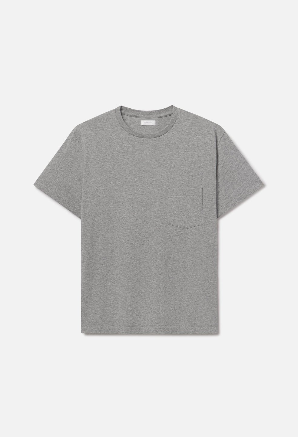 Air Spun Beach Pocket Tee / Heather Grey