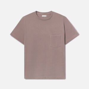 Air Spun Beach Pocket Tee / Plum