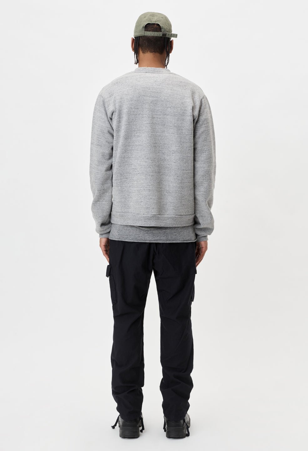 Back Sateen Cargo Pants / Black - Image 5
