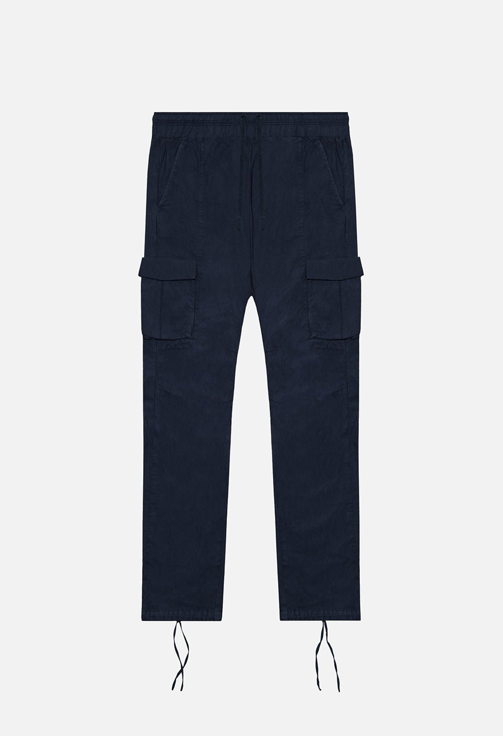 Back Sateen Cargo Pants / Navy