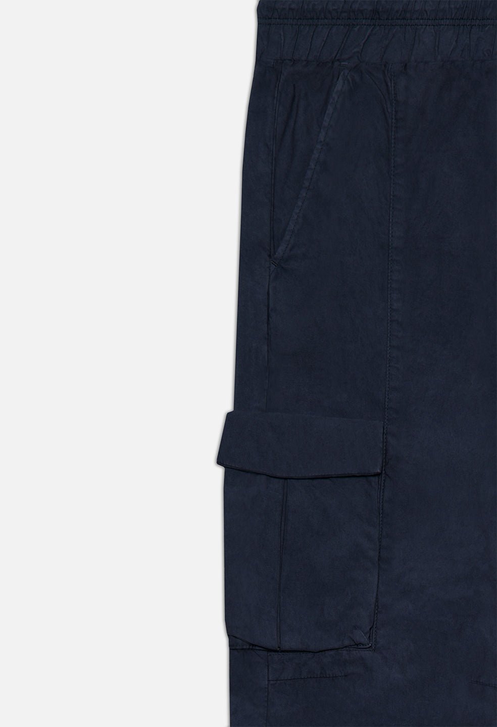 Back Sateen Cargo Pants / Navy - Image 3