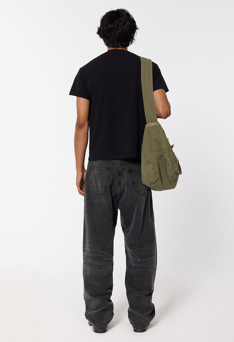 Air Spun Shrunken Tee / Black - Image 5
