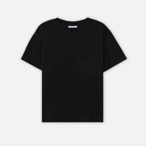Recycled Cotton Campus Pocket Tee / Black