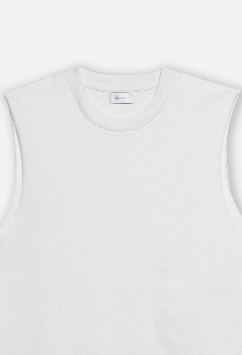 Air Spun Campus Cut-Off Tee / White - Image 3