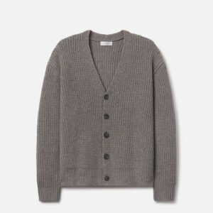 Capri Cashmere Cardigan / Grey