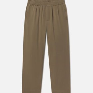 Cotton Easy Trouser / Mocha