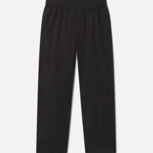 Cotton Easy Trouser / Black