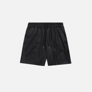 Leather LA Shorts / Black