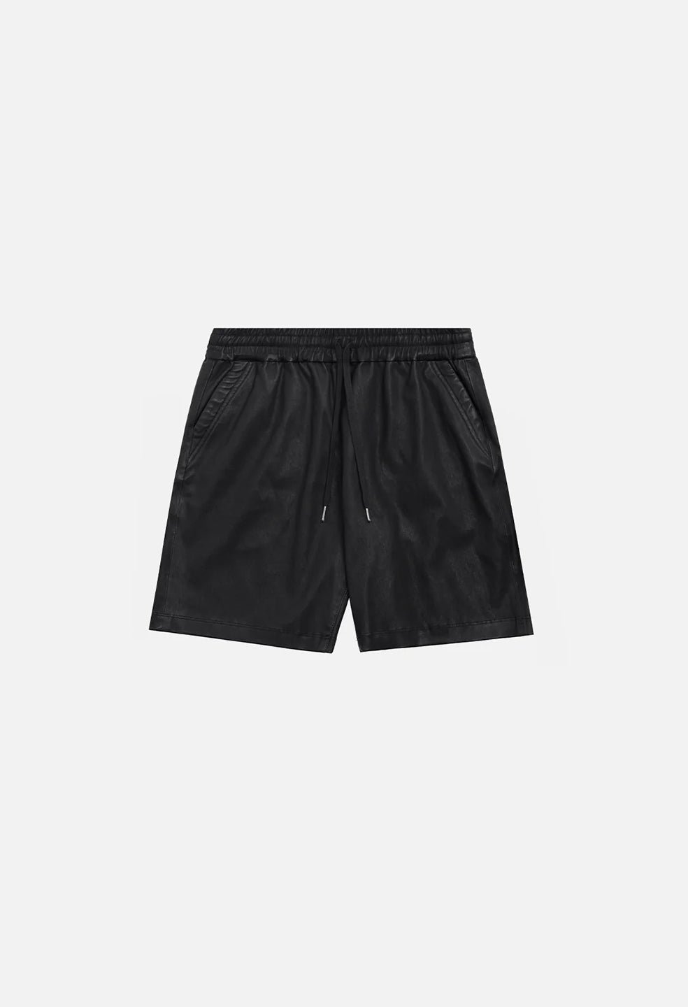 Leather LA Shorts / Black