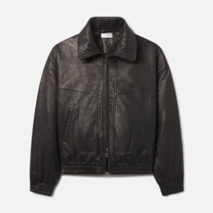 Leather Lautner Jacket / Black