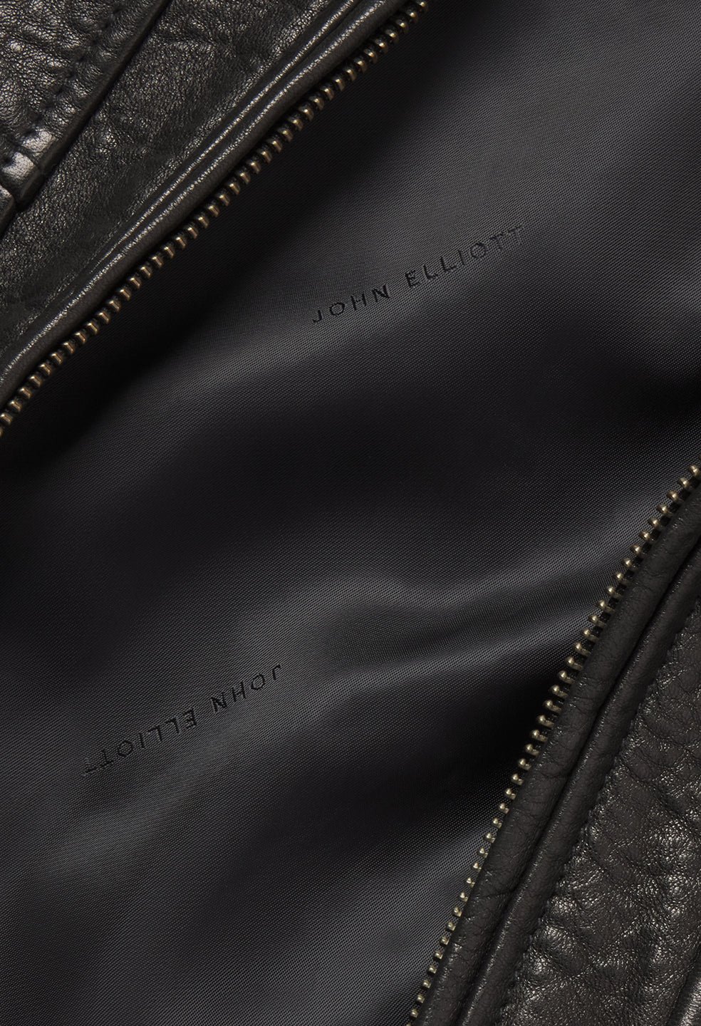 Leather Lautner Jacket / Black - Image 13