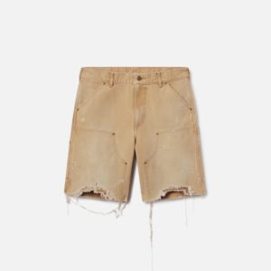 Desert Snow Cut-Off Work Short / Washed Camel