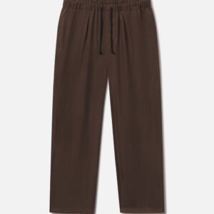 Cupro Saint Lucia Trouser / Espresso