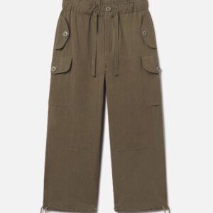 Canopy Cotton Cargo Pants / Olive
