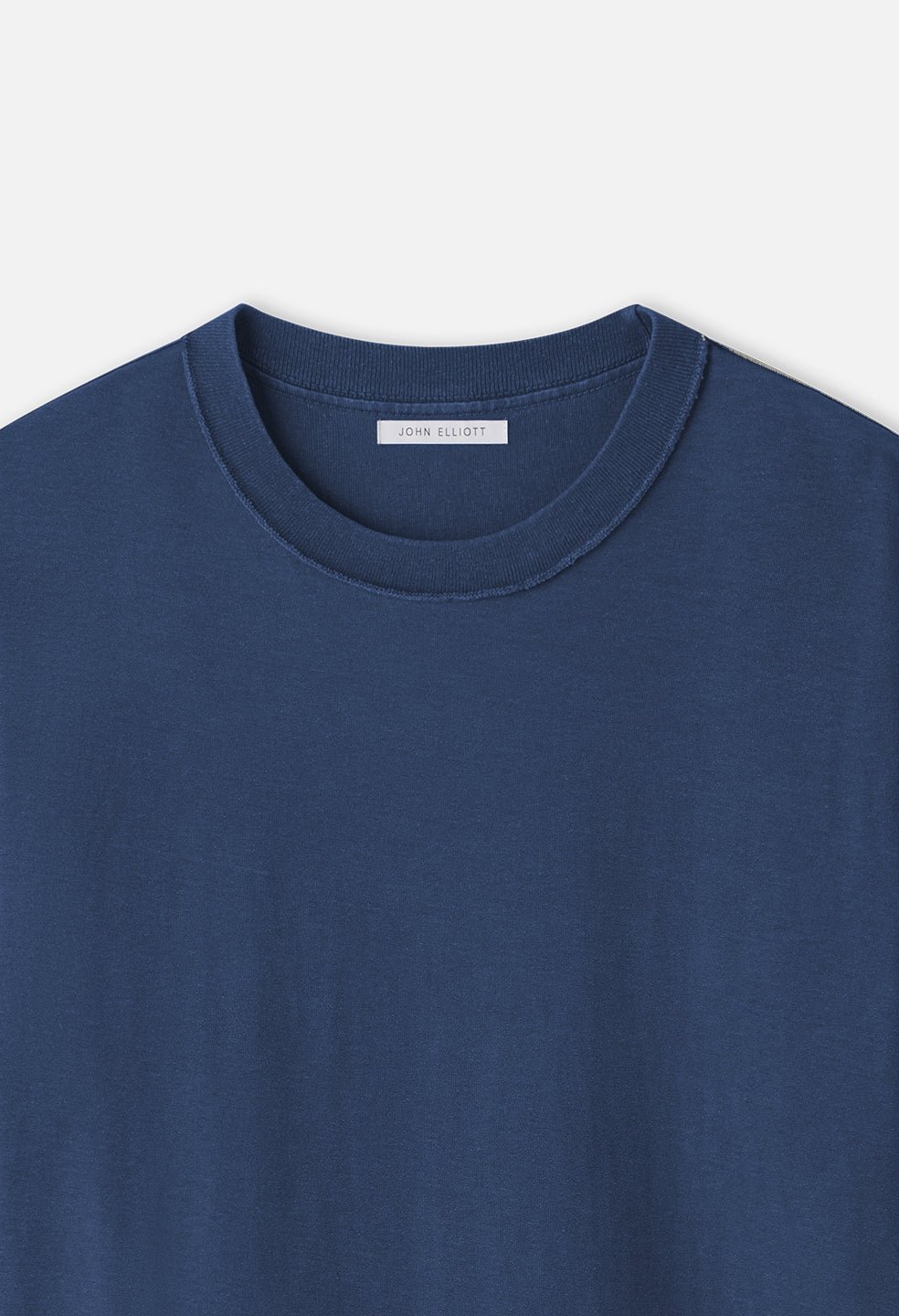 Summer Reversed Cropped Tee / Washed Cadet - Image 2