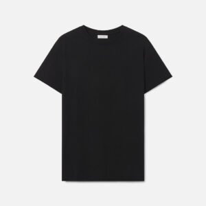 Silk Noil Anti-Expo Tee / Black