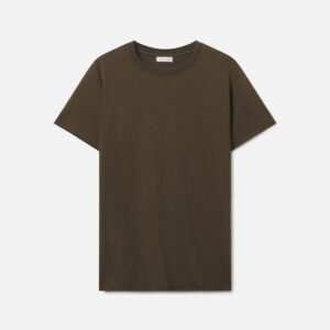 Silk Noil Anti-Expo Tee / Olive
