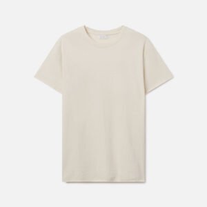 Silk Noil Anti-Expo Tee / Salt