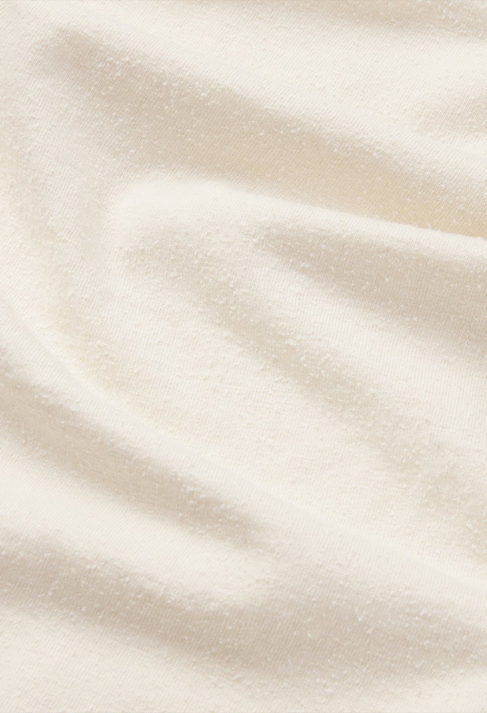 Silk Noil Riviera Cropped Tee / Salt - Image 2