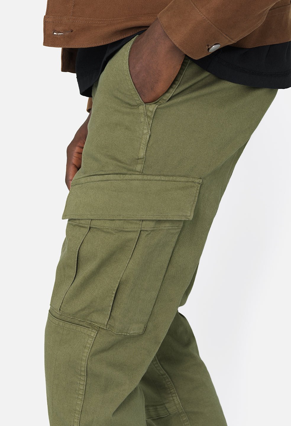 Slim Tactical Cargo / Army - Image 6