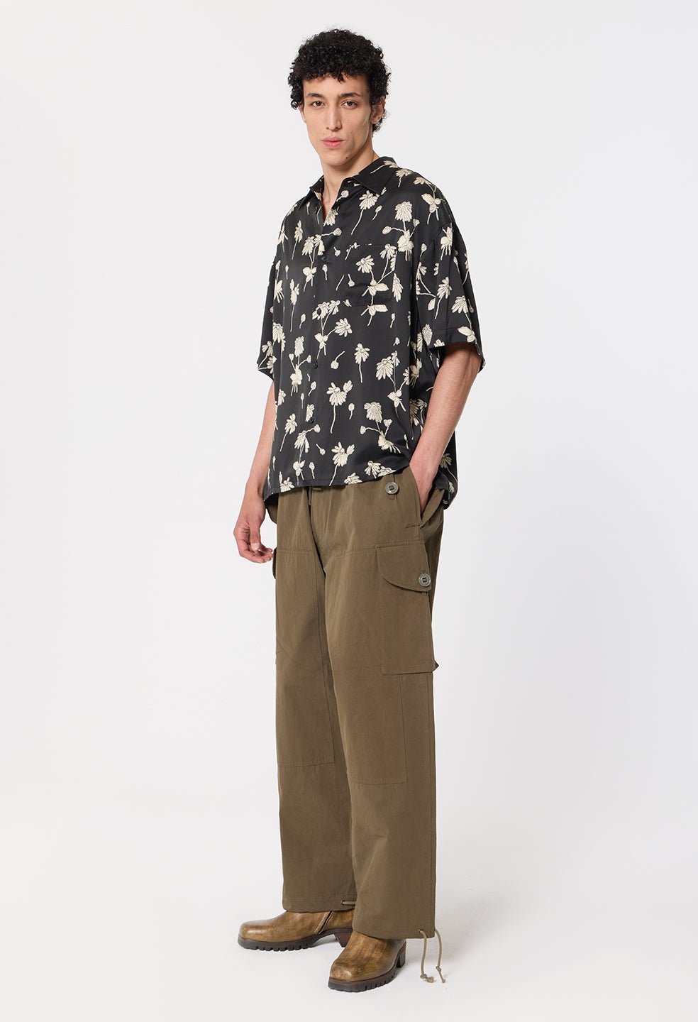 Canopy Cotton Cargo Pants / Olive - Image 5