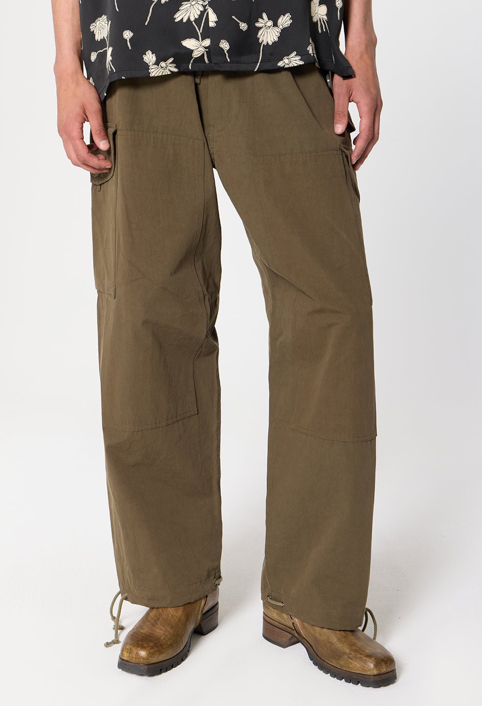 Canopy Cotton Cargo Pants / Olive - Image 2