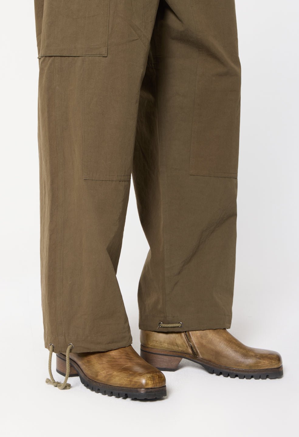 Canopy Cotton Cargo Pants / Olive - Image 8
