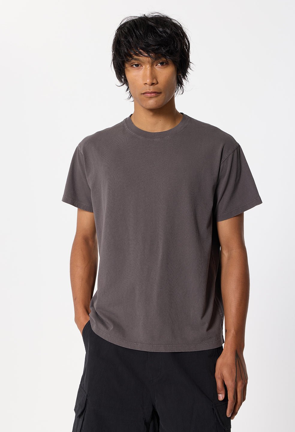 Platoon Tee / Washed Black - Image 7